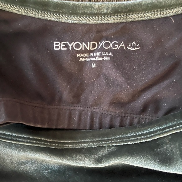 Beyond Yoga Velvet Tank Top - Dark Green - Picture 3 of 3